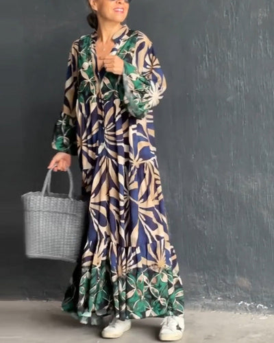 Marlis©️ | Luftiges Urlaubskleid mit Print