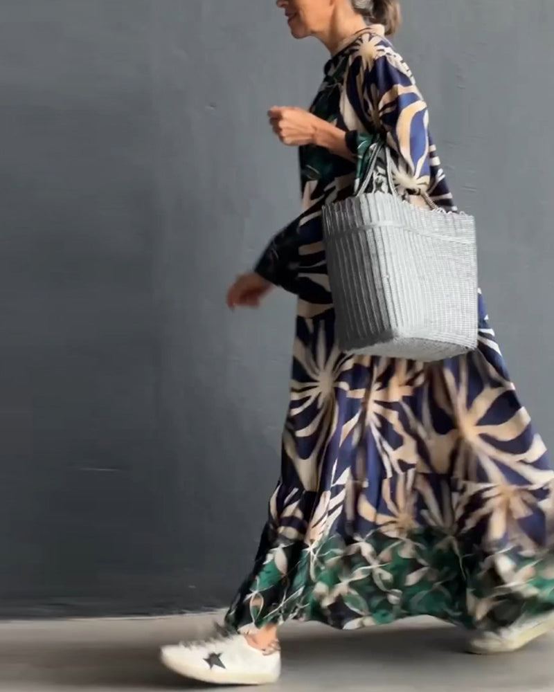 Marlis©️ | Luftiges Urlaubskleid mit Print