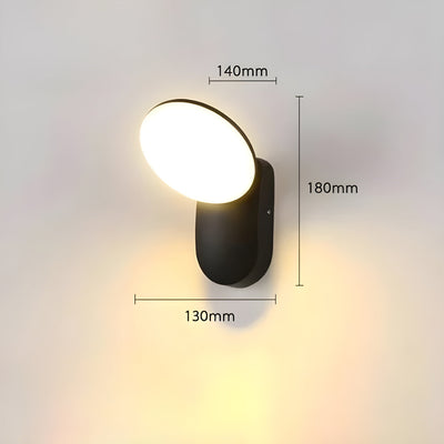 RadiantBeam Light - Wasserdichte Bewegungsmelder LED-Wandlampe