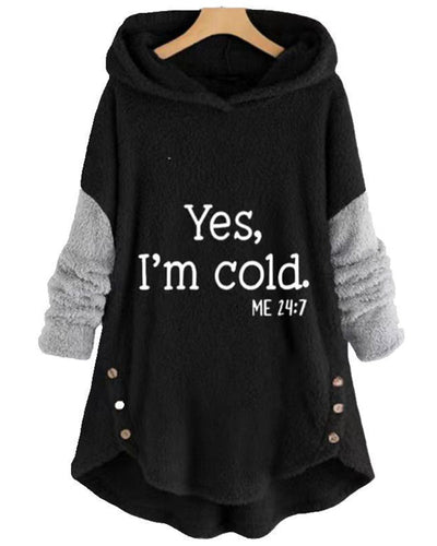 Langer Kapuzenpulli für Frauen