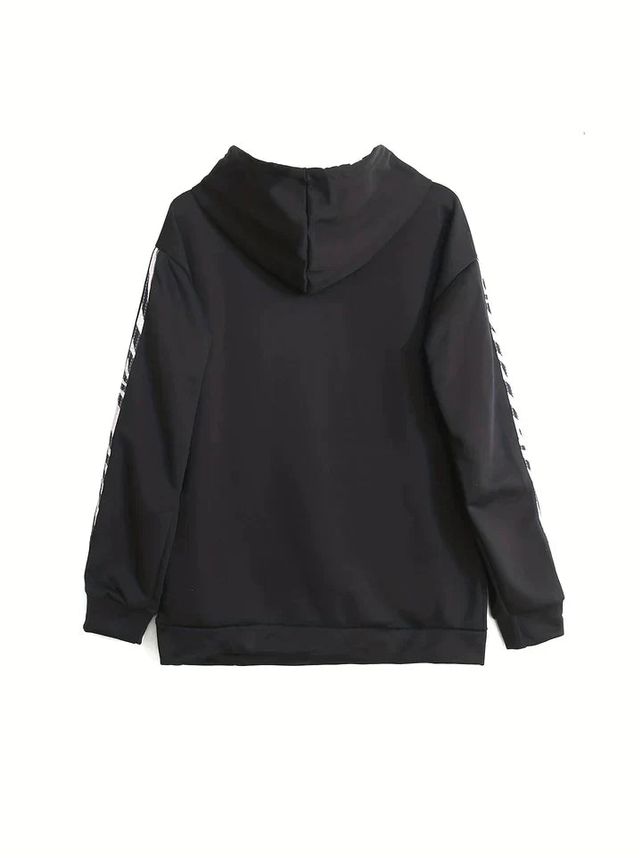 Kapuzenpulli und Hosen-Set für Frauen