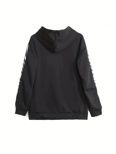 Kapuzenpulli und Hosen-Set für Frauen