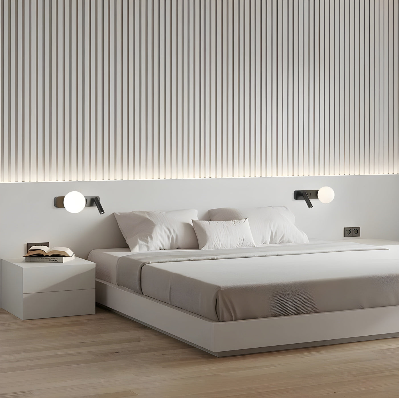 EclipseBeam Light - Dekorative Mond-Wandleuchte