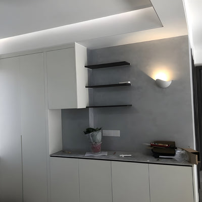 NoirLume Light - Minimalistische halbkreisförmige LED-Wandleuchte