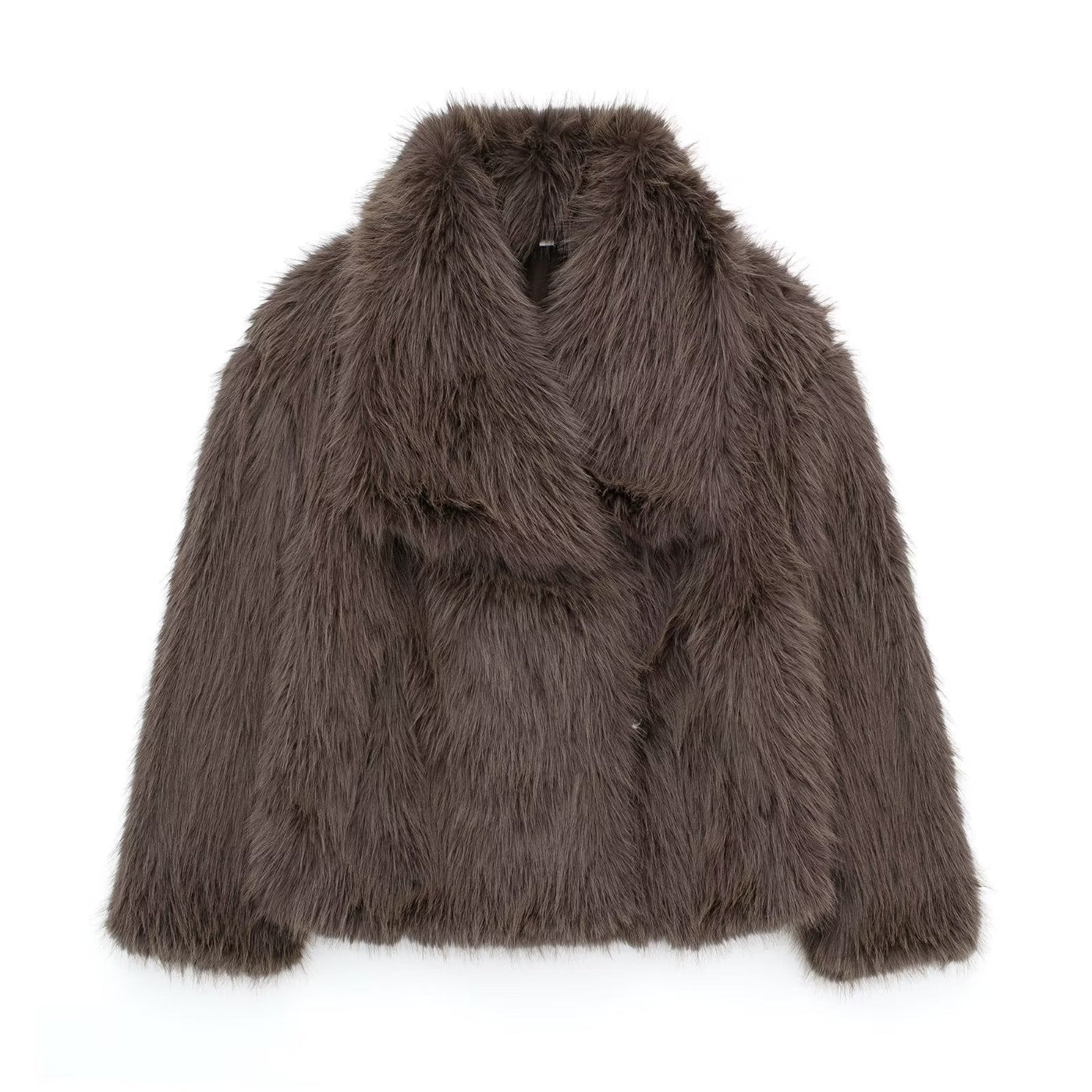 Mila | Luxuriöser Faux Fur Mantel für stilvolle Wintertage