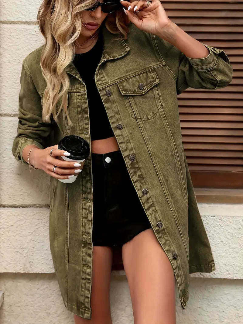 Tacie - Jeansjacke Mit Vordertaschen