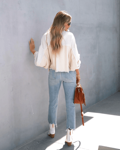 Strukturierte Jacke mit klarer Form und anspruchsvollem Schnitt für Damen