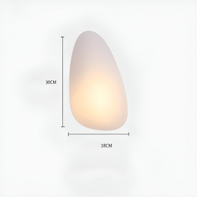 LumePebble Light – Nordische Kieselstein-Style LED-Wandleuchte