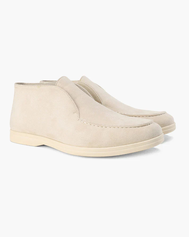 Brand & Belle | Old Money High Wildleder Slipper