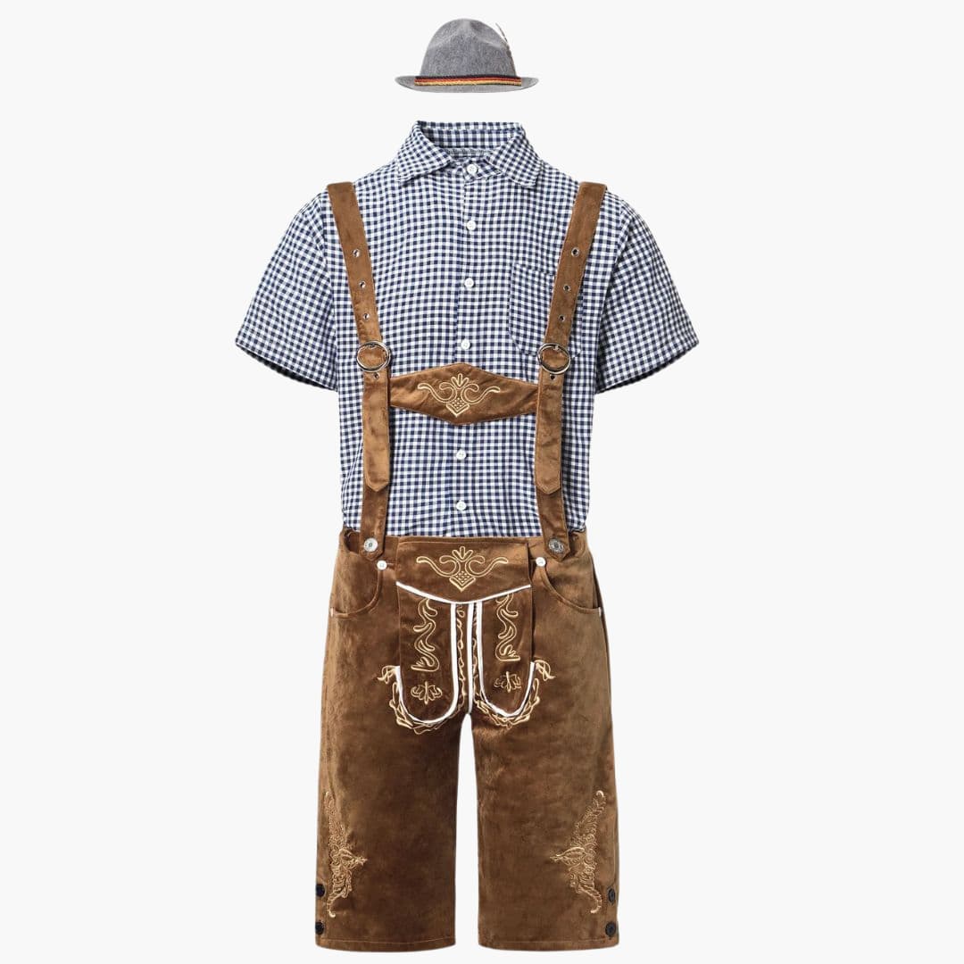 Traditionelle Lederhosen für Herren - Oktoberfest 2025
