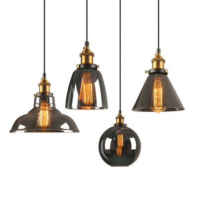 UrbanVibe Light - Amerikanische Vintage-Glas-Hängeleuchte
