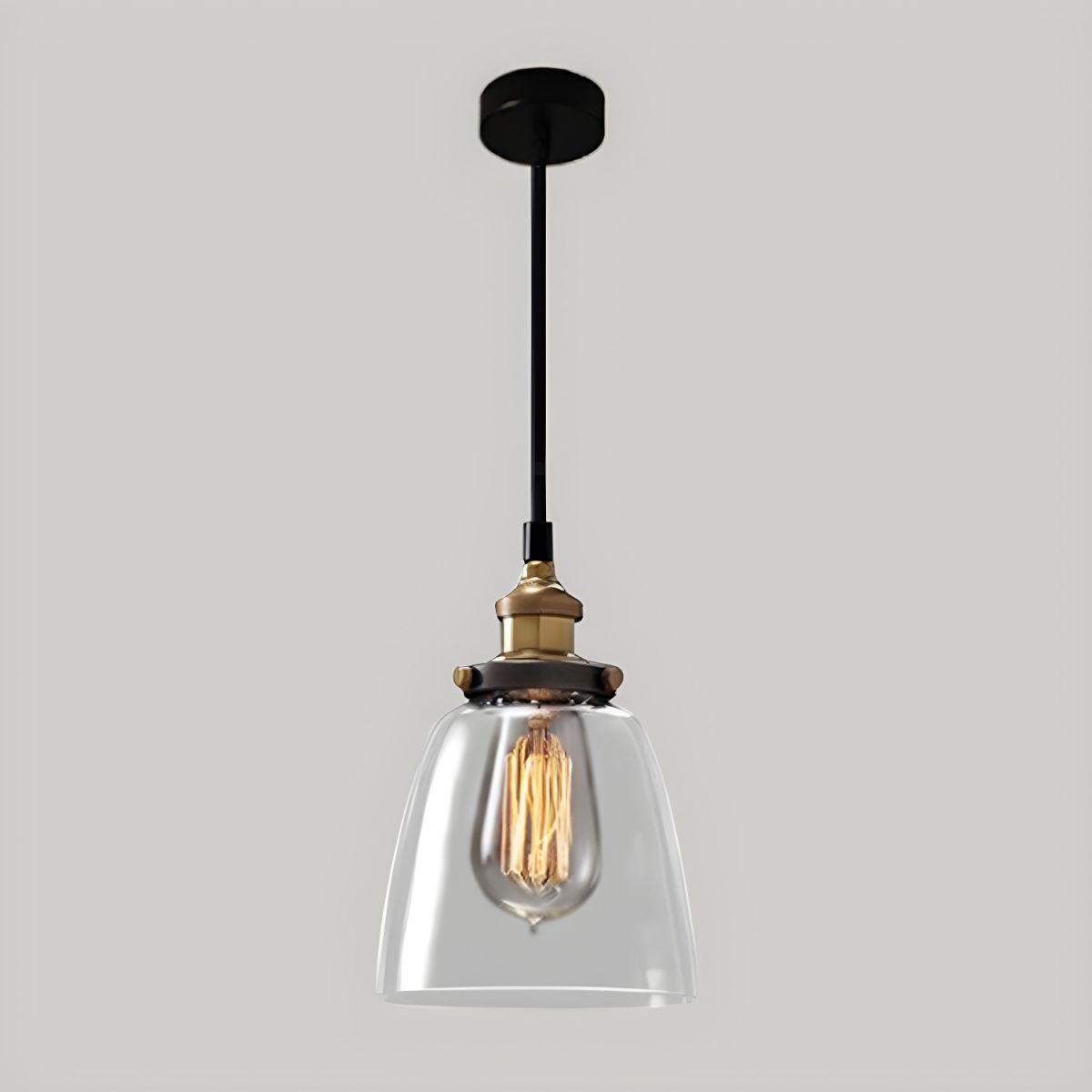 UrbanVibe Light - Amerikanische Vintage-Glas-Hängeleuchte