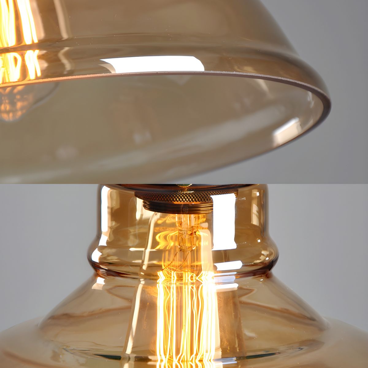 UrbanVibe Light - Amerikanische Vintage-Glas-Hängeleuchte