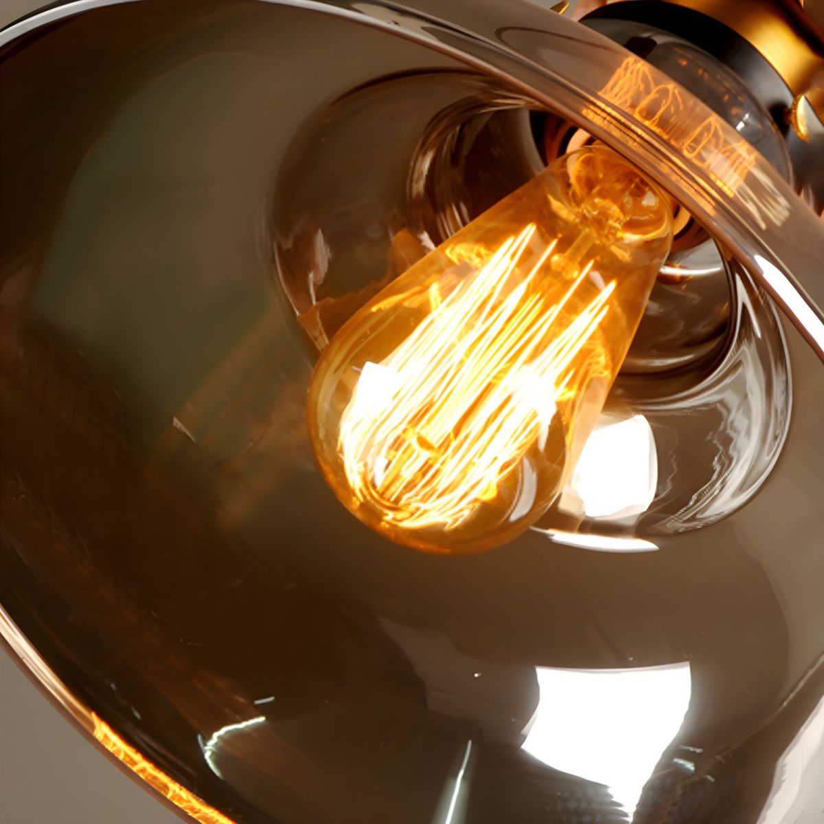 UrbanVibe Light - Amerikanische Vintage-Glas-Hängeleuchte