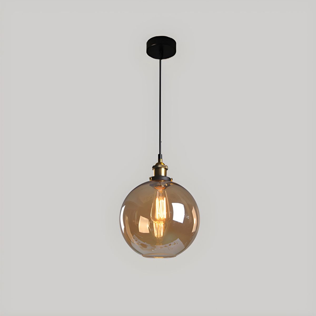 UrbanVibe Light - Amerikanische Vintage-Glas-Hängeleuchte