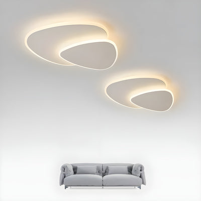 AmbientHalo Light - Moderne weiße LED-Deckenleuchte