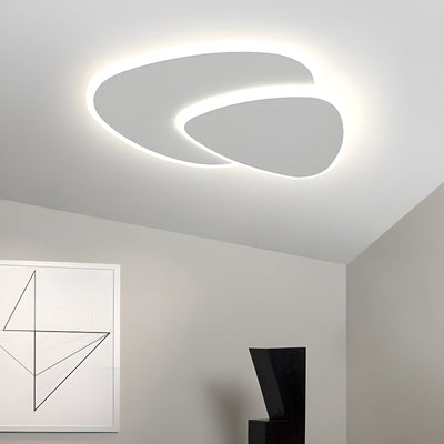 AmbientHalo Light - Moderne weiße LED-Deckenleuchte