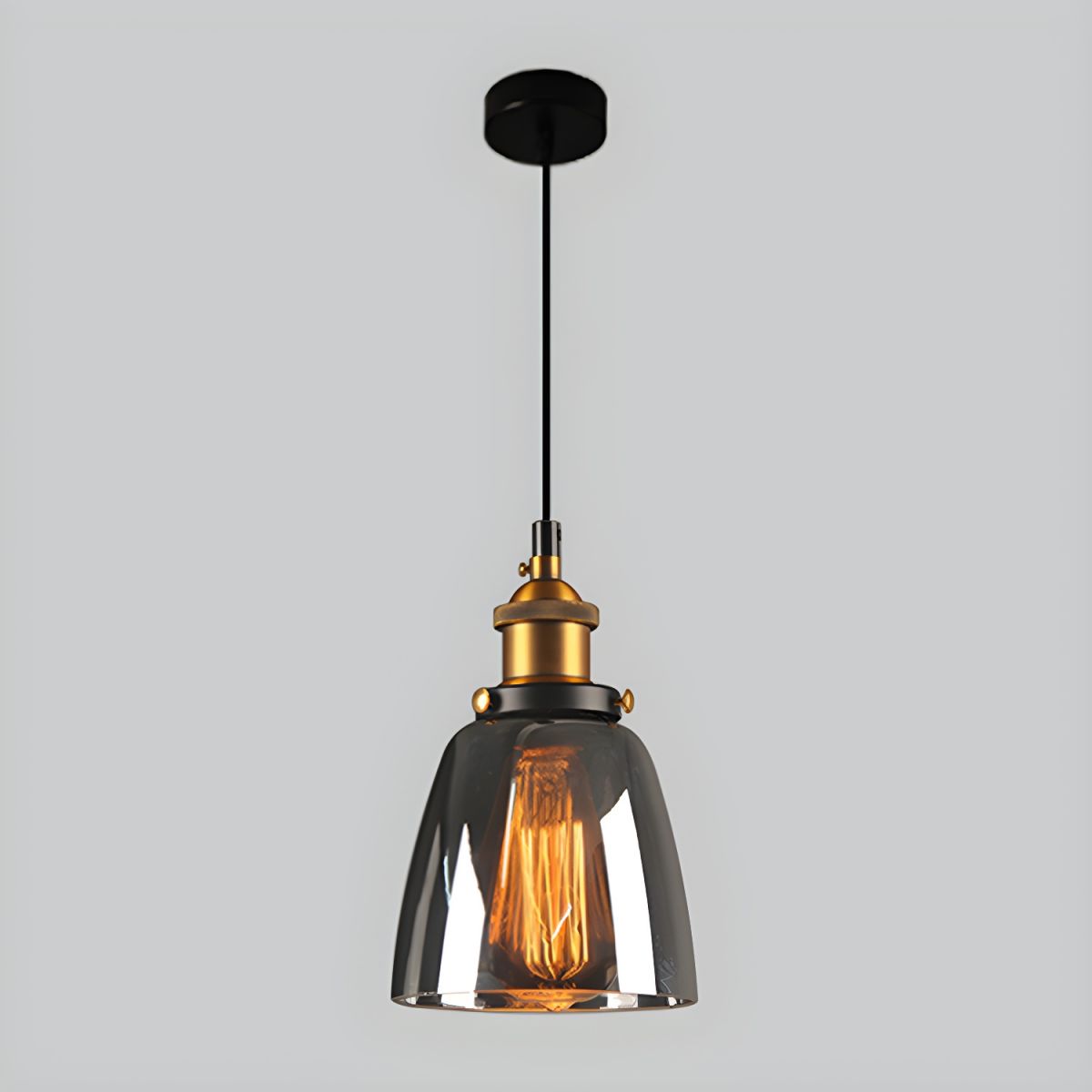 UrbanVibe Light - Amerikanische Vintage-Glas-Hängeleuchte