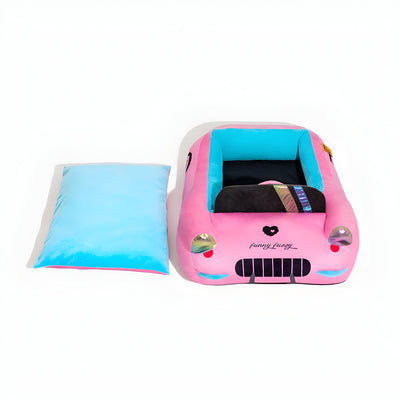 TurboPaws - Konvertierbares Rennwagen-Haustierbett