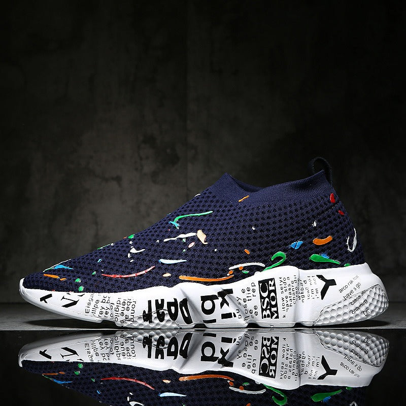 Atmungsaktive Stoff-Turnschuhe für Männer im urbanen Stil - Adrian