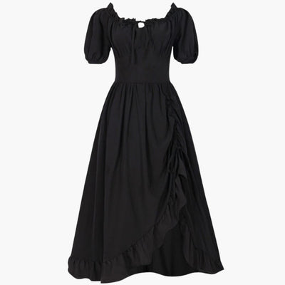 Oktoberfest Dirndl Kleid 2025 mit Rüschen für Damen