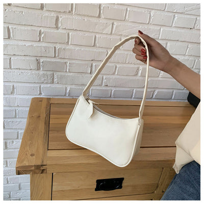 Lässige Mini Handtasche aus Kunstleder Für Damen