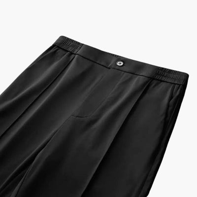 Herren Sommer-Zweiteiler mit Kurzarmhemd und Slim-Fit-Hose