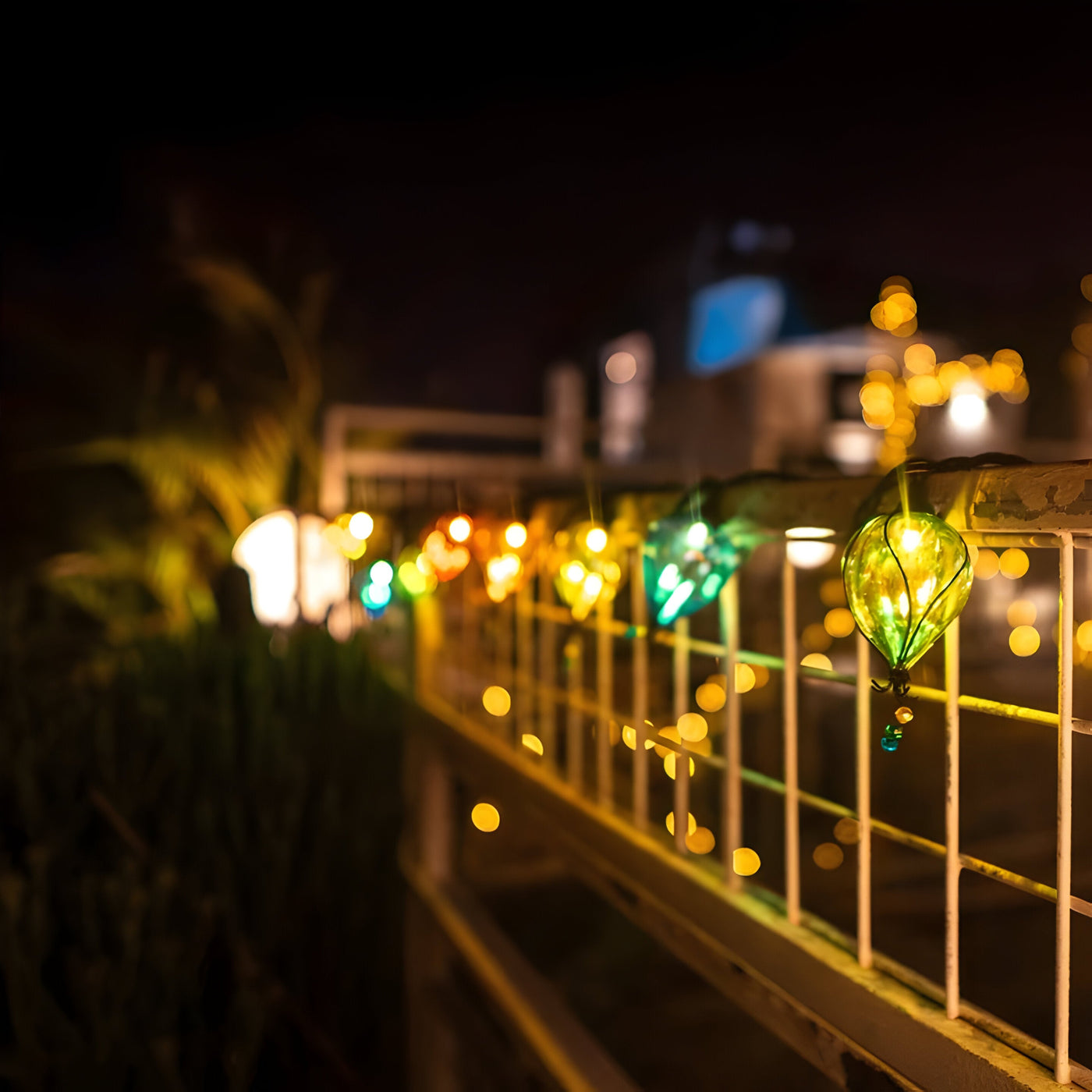 FeierFlare - Mehrfarbige Hängende Lichterkette