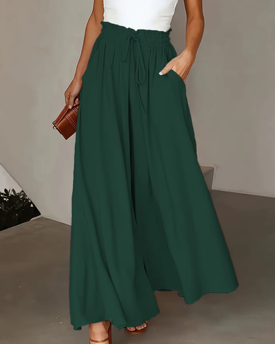 Buffy – Luftige Palazzohose mit elastischem Komfortbund