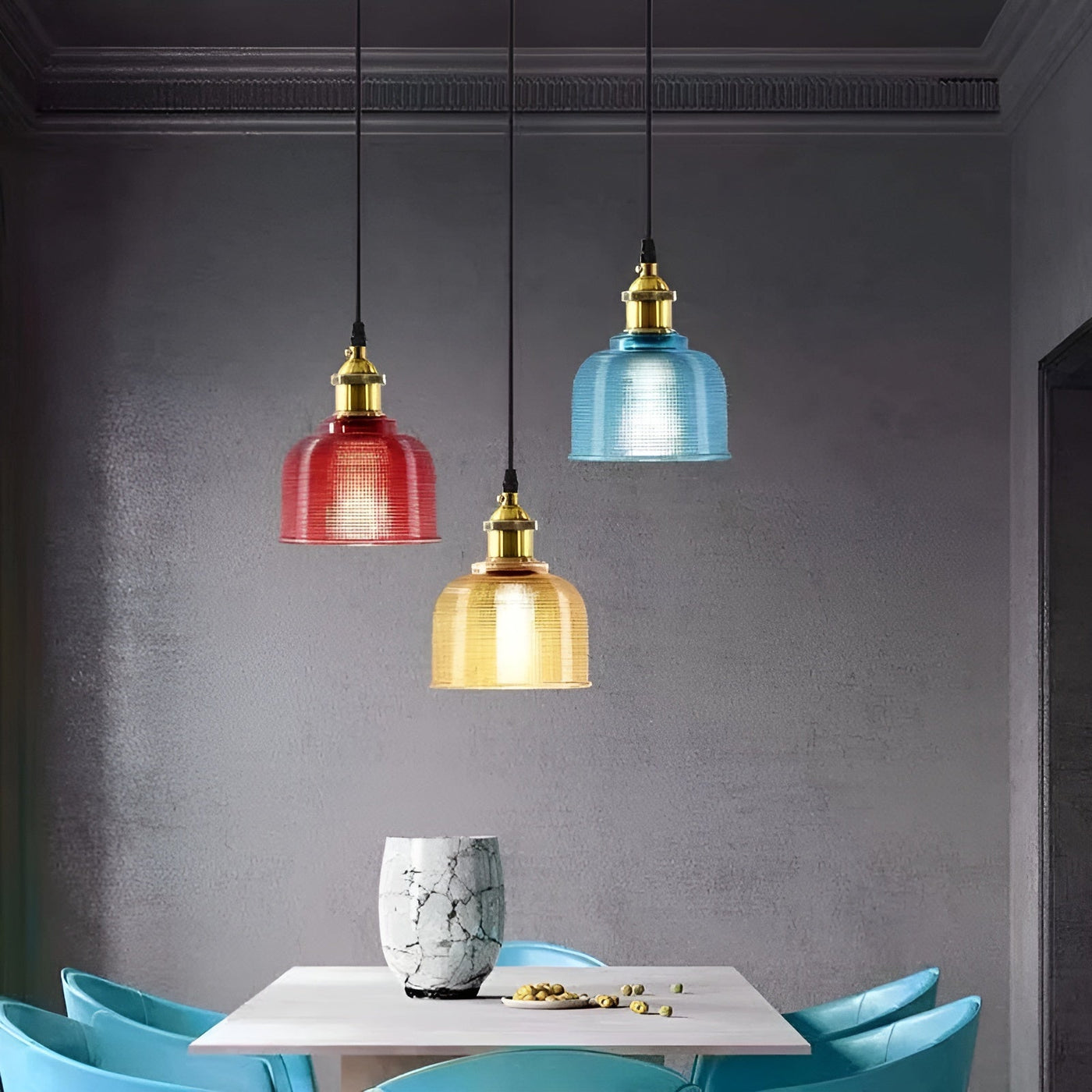 TransLux Light - Retro Glas Pendelleuchte