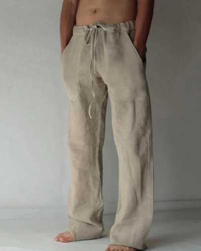 Herren Lässige Kordelzug-Hose | Lockerer Schnitt