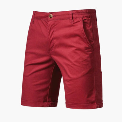 Herren Baumwollshorts mit Gummibund und Seitentaschen