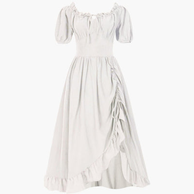 Oktoberfest Dirndl Kleid 2025 mit Rüschen für Damen