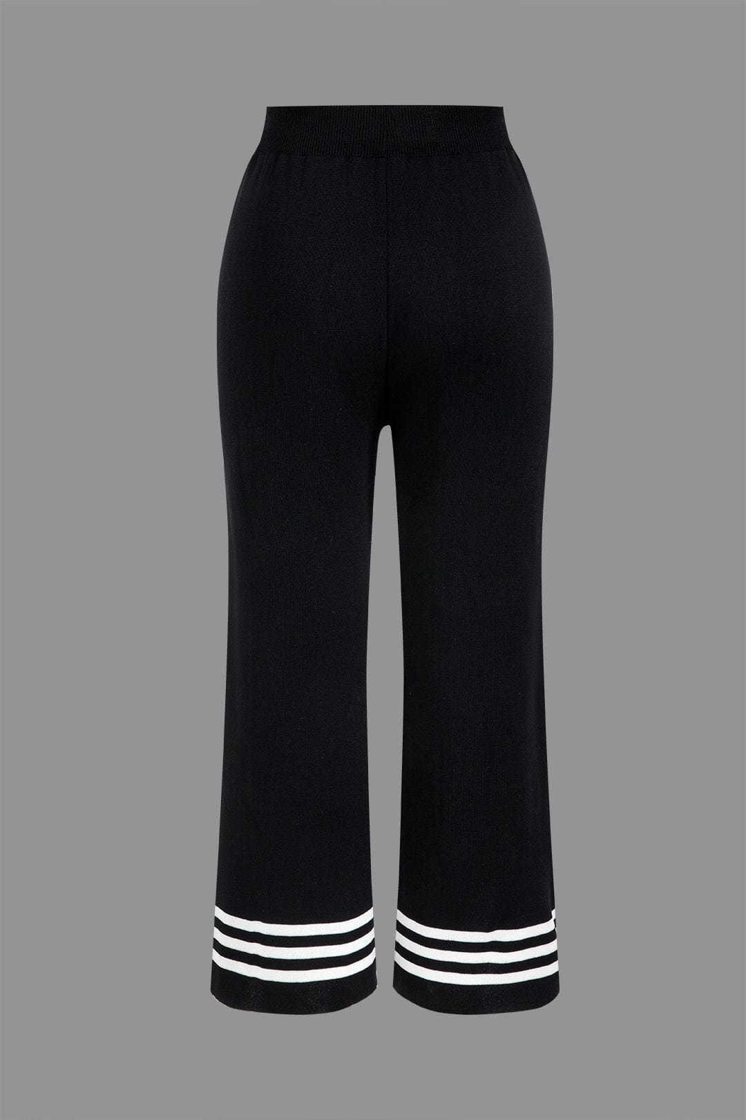 Ariella | Stilvolles Strick-Zweiteiler-Set mit Cropped-Cardigan & Weitbein-Hose