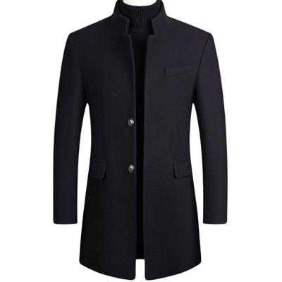 Nathan - Wintermantel für Männer mit Stehkragen