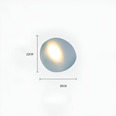 LumePebble Light – Nordische Kieselstein-Style LED-Wandleuchte