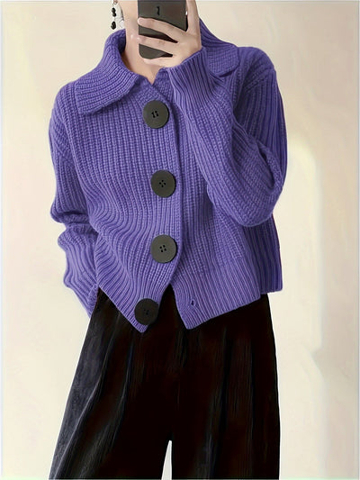 Amy – Lässiger Langarm Pullover