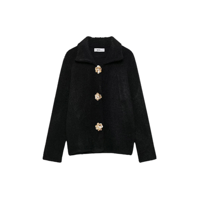 Brand & Belle | Eleganter Strickcardigan mit schicken Knöpfen