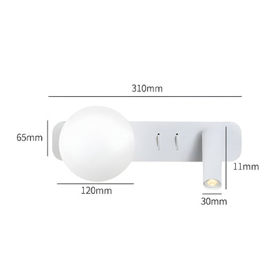EclipseBeam Light - Dekorative Mond-Wandleuchte