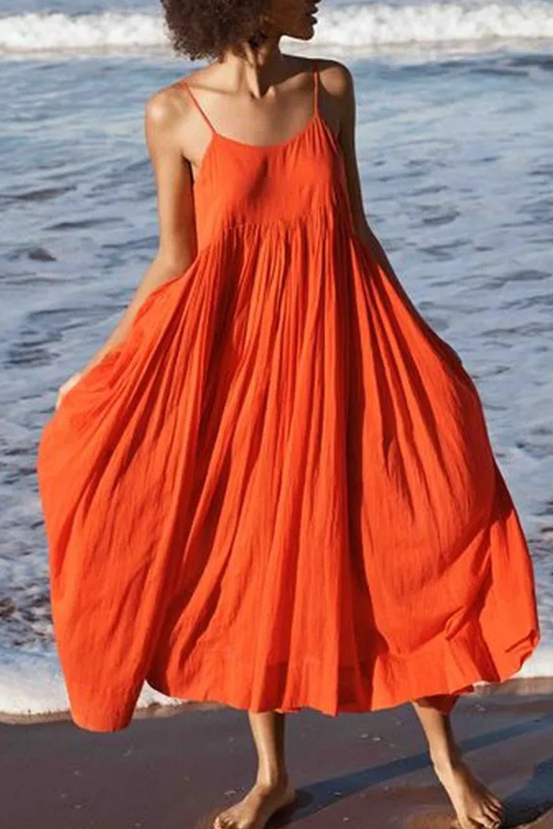 Serenisse | Lässiges Kleid mit Spaghettiträgern