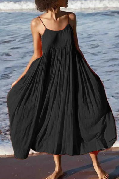 Serenisse | Lässiges Kleid mit Spaghettiträgern