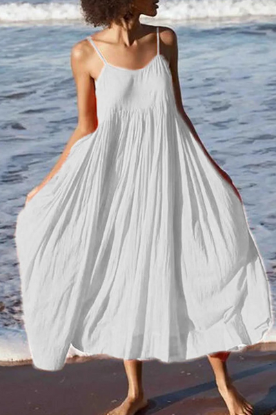 Serenisse | Lässiges Kleid mit Spaghettiträgern