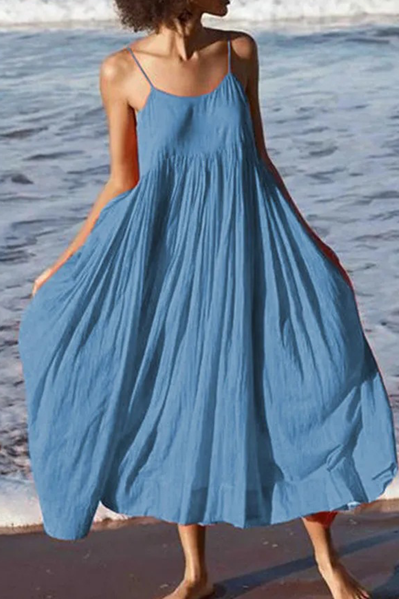 Serenisse | Lässiges Kleid mit Spaghettiträgern