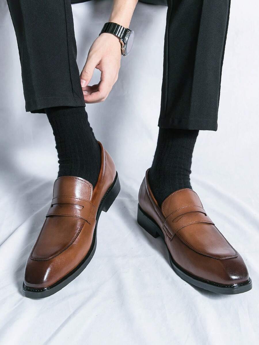 Carl – Herren Penny Loafer Leder Business Elegant