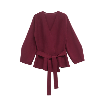 Brand & Belle | Zeitloses Wickeloberteil mit Taillenknoten