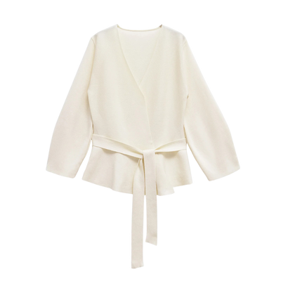 Brand & Belle | Zeitloses Wickeloberteil mit Taillenknoten