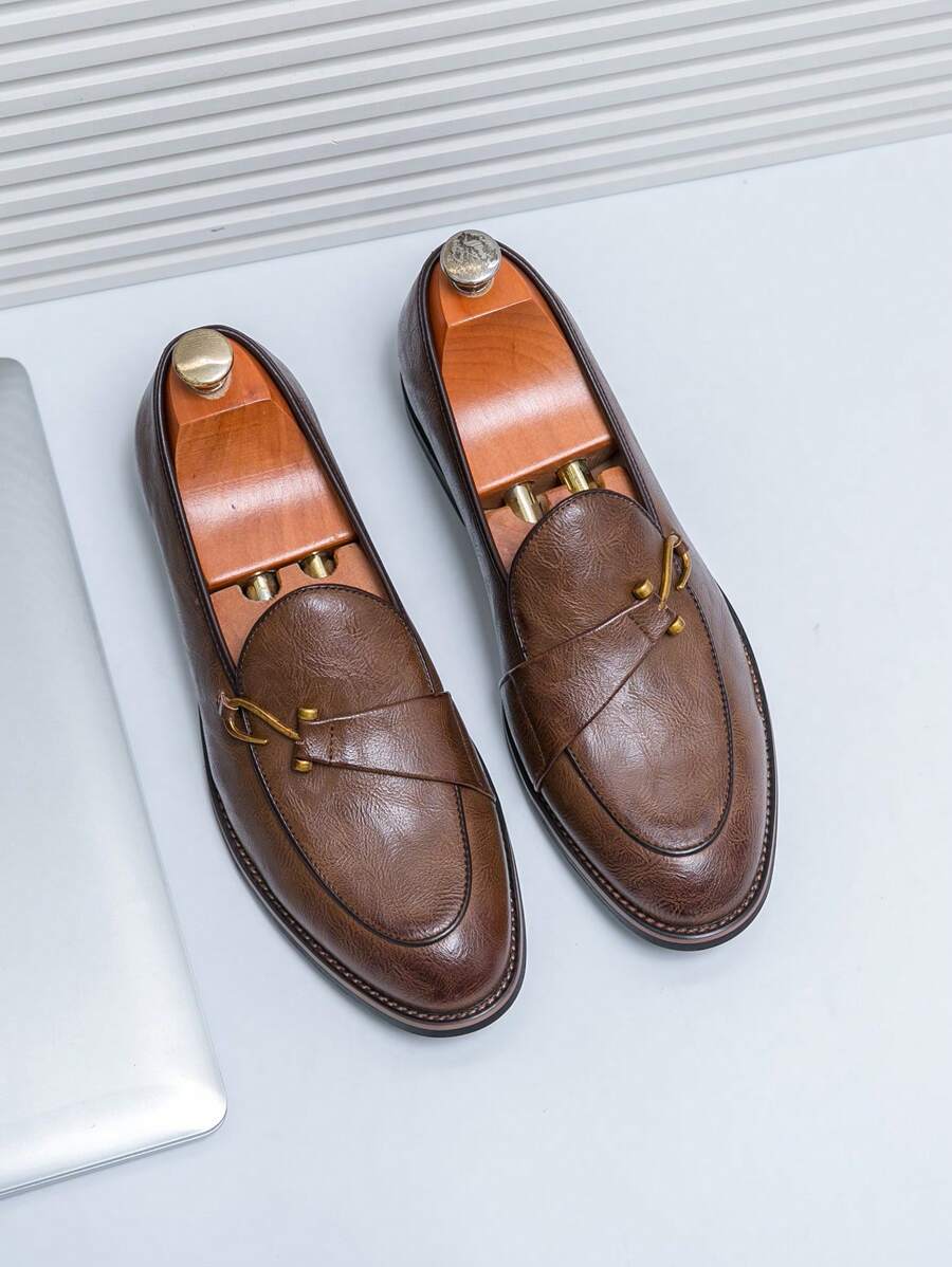 Igor – Slip-On Loafer Herren Schwarz Elegant Leder