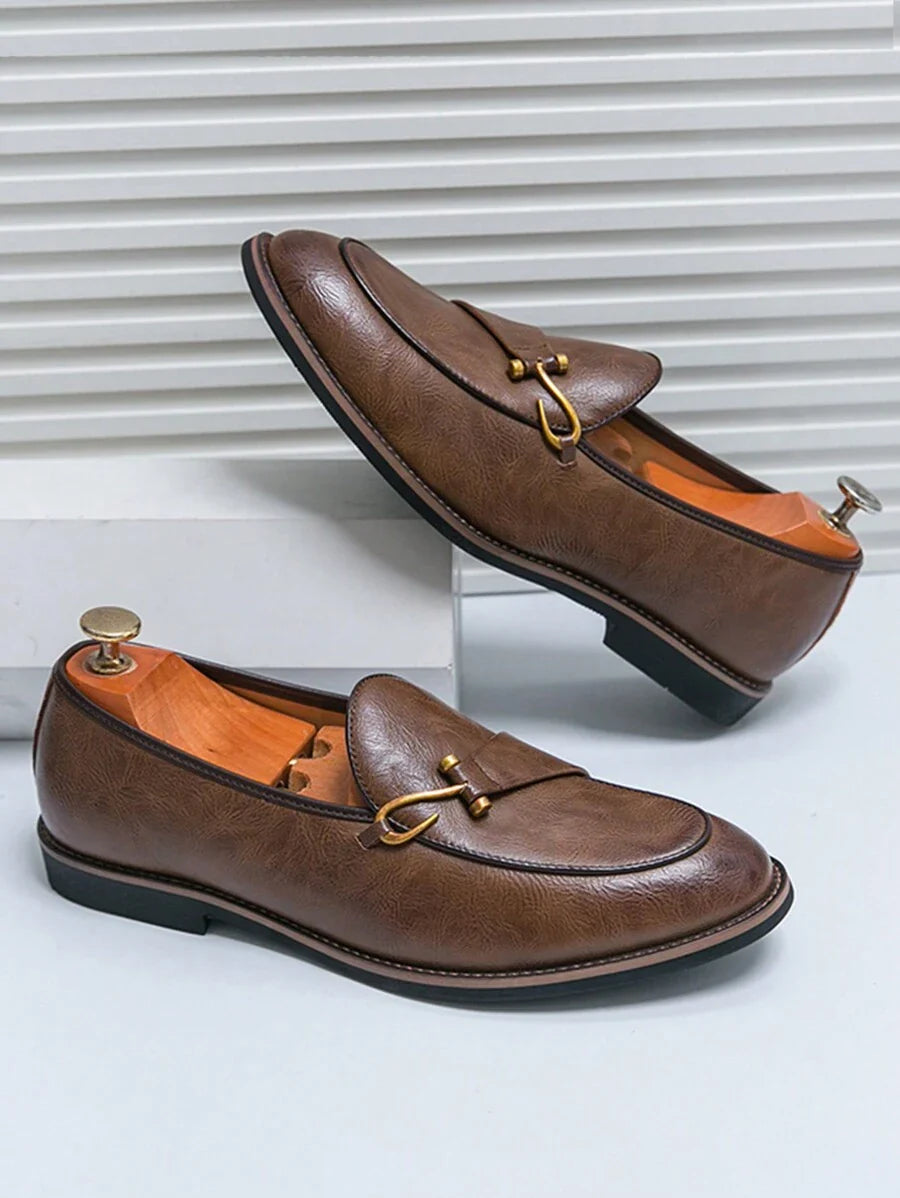 Igor – Slip-On Loafer Herren Schwarz Elegant Leder