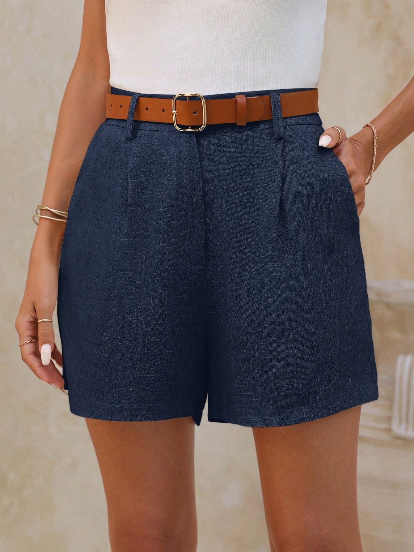 Brand & Belle | Die Amelia Leinen-Shorts