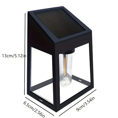 MeadowGlow Light – 2 Stück Wiederaufladbare Solar-Gartenleuchten